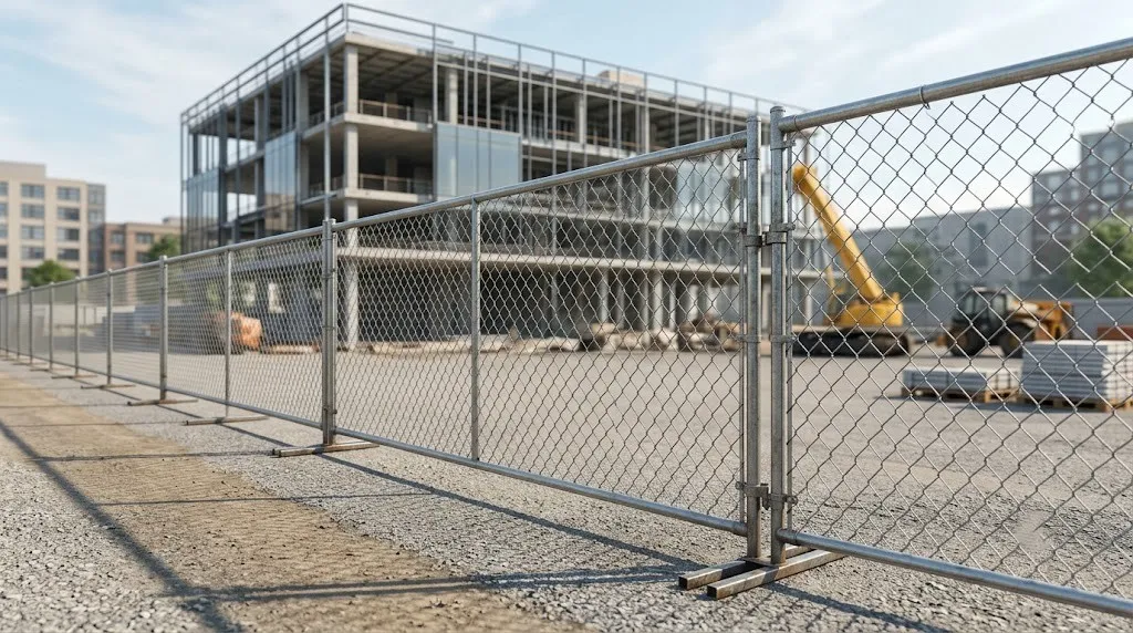 Chain Link Temporary Fence in Kenosha, WI
