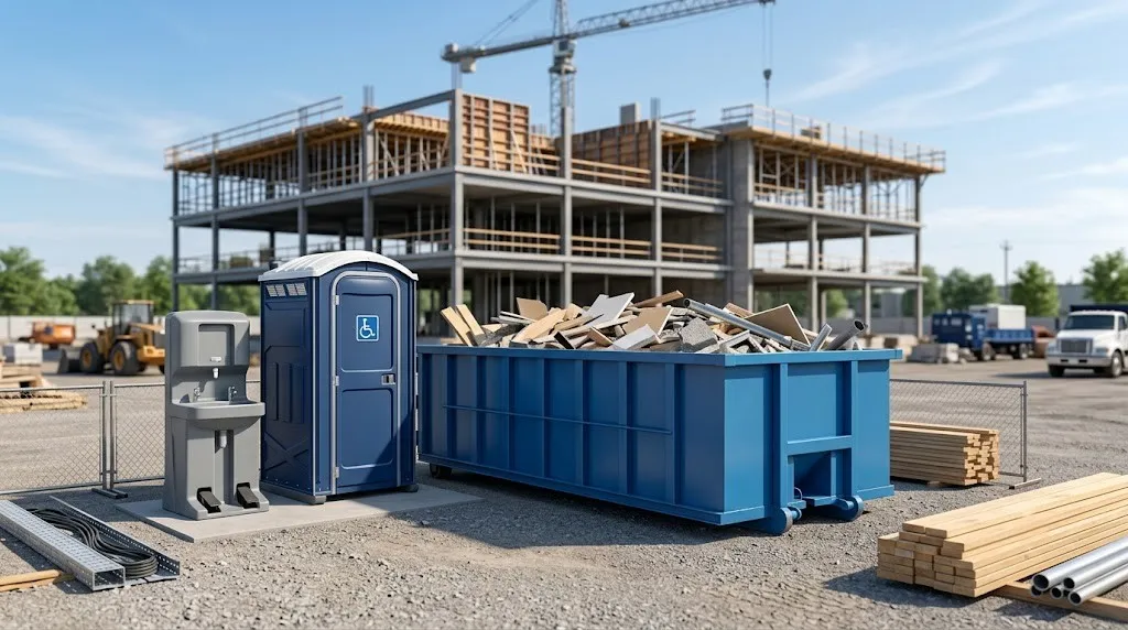 Construction Dumpster Rental in Kenosha, WI