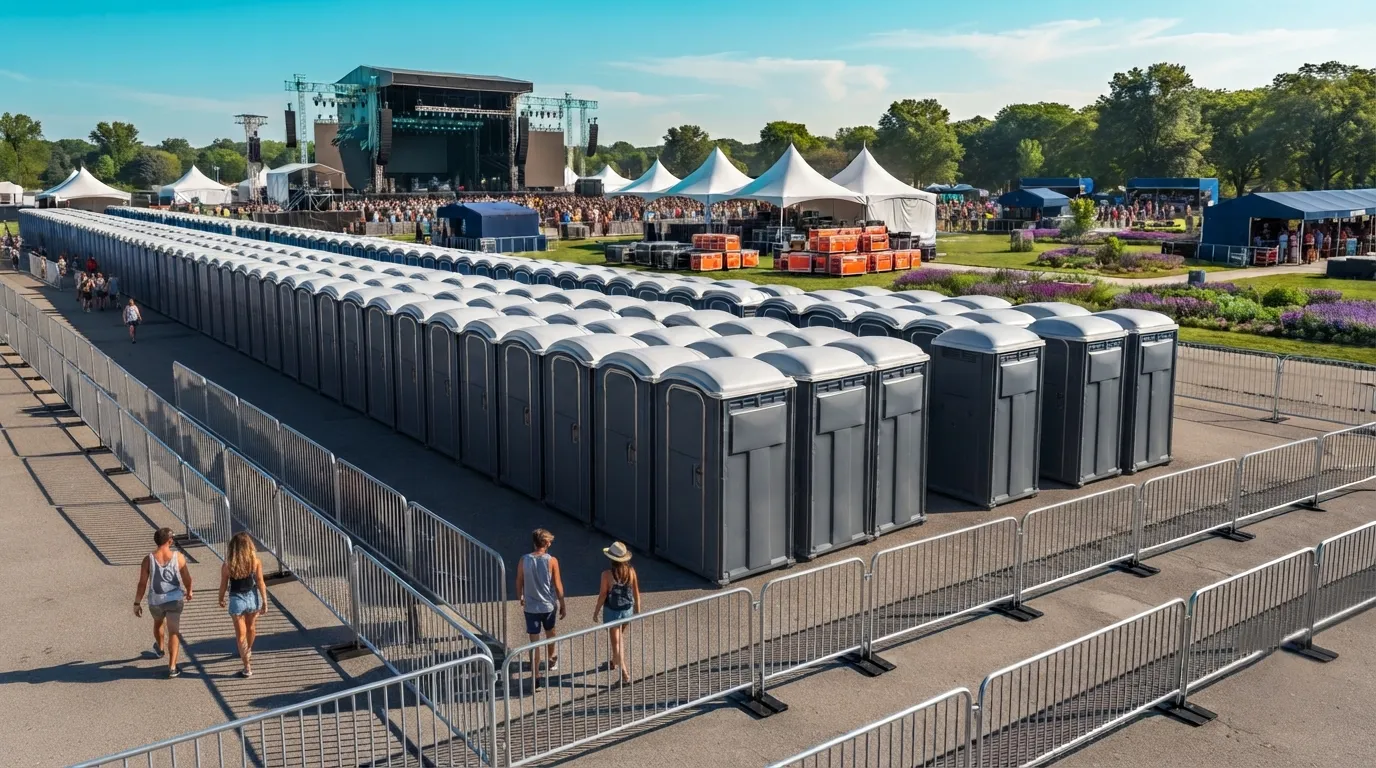 Festival Restroom Rental in Kenosha, WI