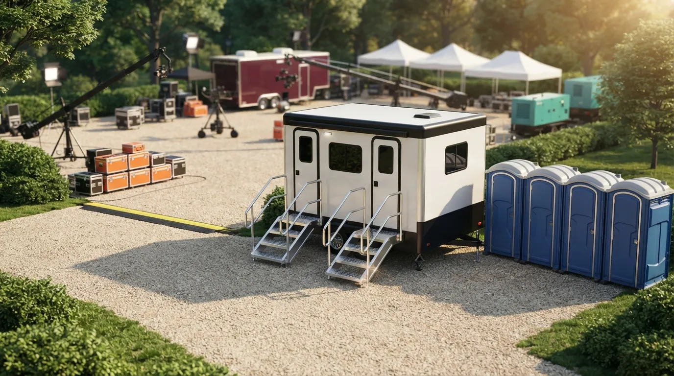 Film Set Restroom Rental in Kenosha, WI
