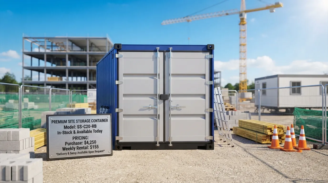 Storage Container Rental Cost in Kenosha, WI